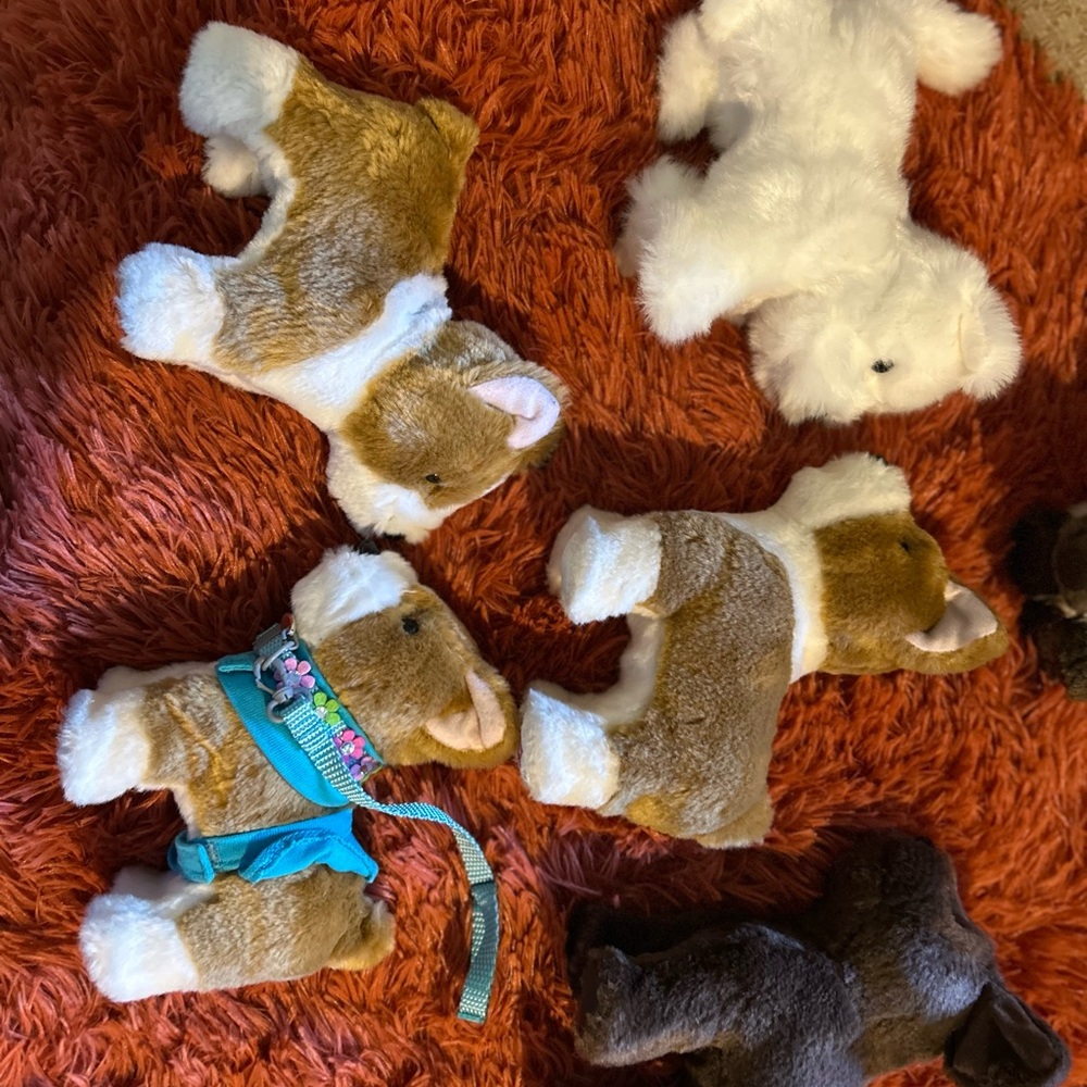 American Girl Brown and White Small Pet Toys